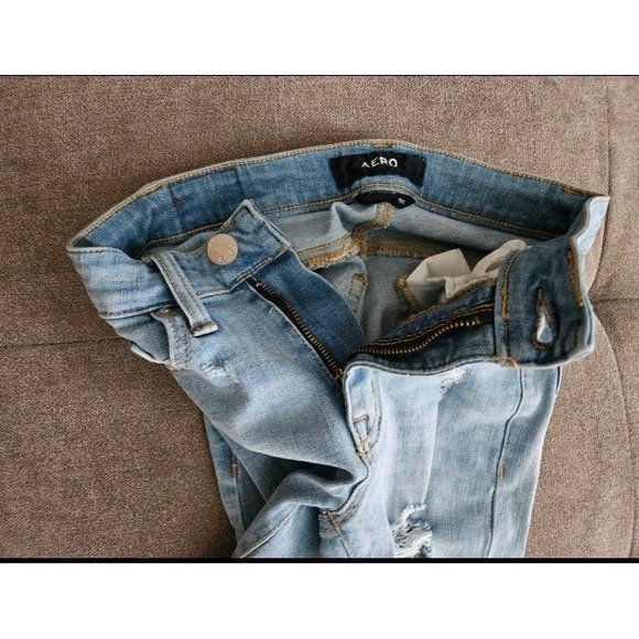 Areo High Rise Jeggings Size 000 Regular - Picture 10 of 12